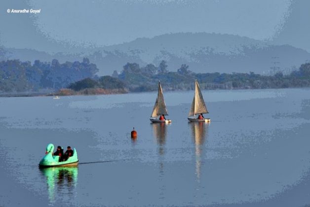 Sukhna Lake The Only Waterbody Of Chandigarh Inditales