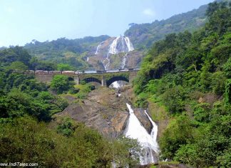 दूधसागर जलप्रपात – गोवा का प्रसिद्द एवं भारत का सर्वोत्कृष्ट झरना गोवा का दूधसागर झरना