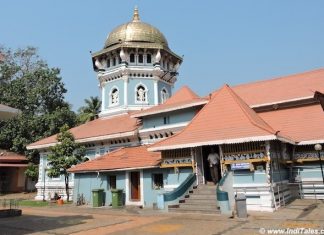 गोवा के प्राचीन सारस्वत मंदिर – अपनी विशिष्ट वास्तुकला के साथ महलासा नारायणी मंदिर, गोवा