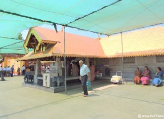 पडी इग्गुथप्पा मंदिर कूर्ग के अधिष्ठात्र देवता से एक साक्षात्कार पडी इगुथप्पा मंदिर परिसर