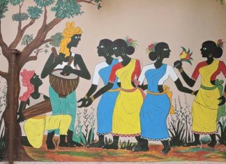 शांतिनिकेतन – रवींद्रनाथ ठाकुर का स्वप्निल विश्व भारती विद्यालय बंगाल के आदिवासी जीवन का चित्रण