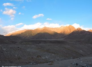 कड़कती सर्दियों में लद्दाख की यात्रा लद्दाख सूर्यास्त