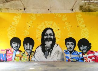 ऋषिकेश की ८४ कुटिया – महर्षि महेश योगी आश्रम के अवशेष महर्षि महेश योगी और उनके सुप्रसिद्ध शिष्य