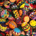 Colorful Woolen Caps at San Antonio Market
