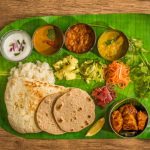 South Indian Thali on Banana Leaf at MTR Bangalore