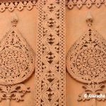 Carvings on Bangalore Palace Walls