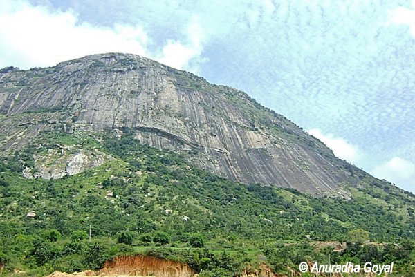 Rocky Hills Landscape en route