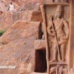 Dwarpalaka at Badami Caves