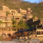 Multi-storied fort palace renovated structure