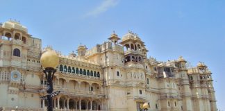 City Palace front view, Udaipur