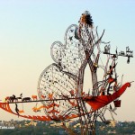 Wrought Iron Sculpture at Bhopal