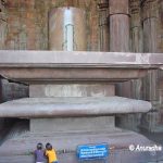 Shivalinga with a big Yoni at Bhojpur