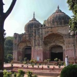 Mosque at Qudsia Bagh, Civil Lines, Delhi