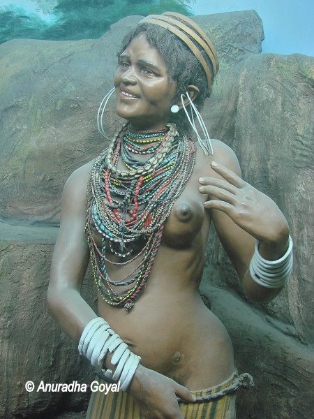 Model of a Tribal Woman