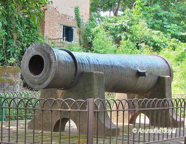 Dalmadal Canon at Bishnupur Town, Bengal