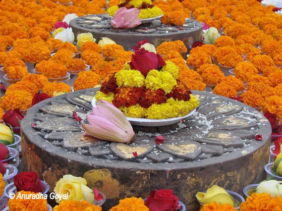 Cankramana at Mahabodhi Temple Complex