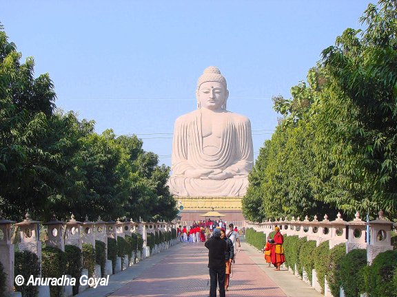 Giant Buddha statue in Dhyan Mudra