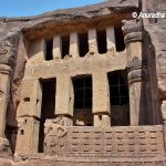 Excavated Cave at Kanheri Caves