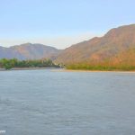 Ganga entering the plains at Rishikesh