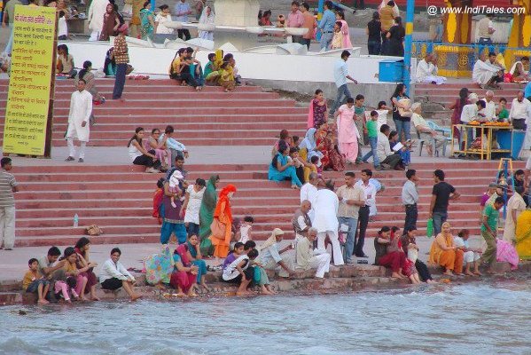 Ganga Ghat at Rishikesh