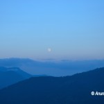 Landscape view of Tenga Valley at dusk