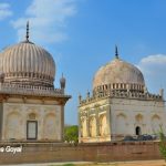 Twin tombs at Qutub Shahi tombs complex