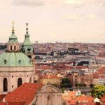 Prague Skyline from Prague Castle, Czech Republic