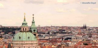 Prague Skyline from Prague Castle, Czech Republic