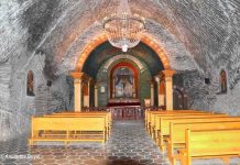 Chapel at Wieliczka Salt Mine, Krakow