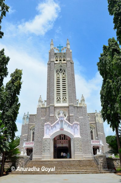 Front view of the Church