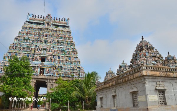 Landscape view of the Gopuram