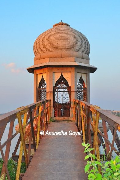 Heritage Water Pump House at Fox Sagar Lake, Hyderabad