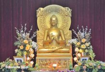 Buddha in Dharam Chakra Parvartana Mudra at Sarnath