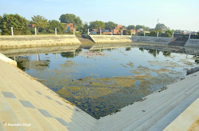 The pond where Kabir was found by his foster parents, Lahar Tara, Varanasi