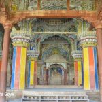 Colorful Durbar Hall at the palace