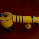 Ethikoppaka Veena Wooden Toy Lacquer Finish