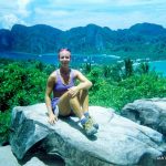 Lash the World Traveler at Koh Phi Phi viewpoint