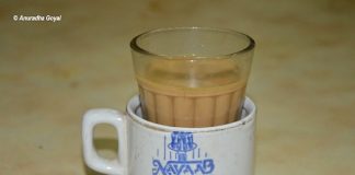 Kesar Chai at Nayaab Hotel, Hyderabad