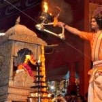 Ganga Aarti At Dashashwamedh Ghat In Varanasi Evening Aarti at the Ghats of Ganga at Varanasi