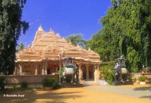 Landscape view of the Shwetambar Jain Temple at Kolanpak