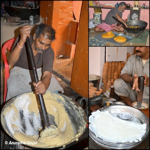 Mithai preparation at Varanasi