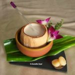 Soup in Coconut shell