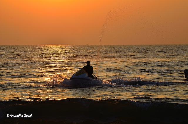 Jet Ski by the evening