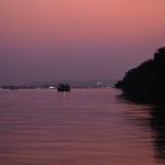 Mandovi river by the dusk
