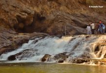 At the base of the Syntheri Rock, Dandeli