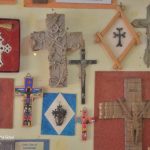 Collection of Cross on display at Bigfoot Cross Museum