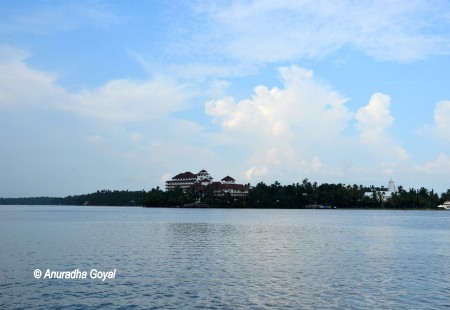 Landscape view of ITC’s Raviz Ayurvedic Resort & Spa at Kollam