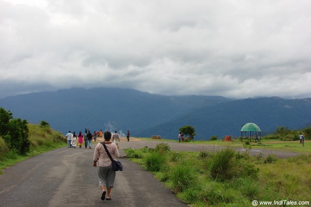 Walk at the popular hill station