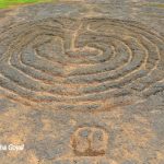 Prehistoric carvings on laterite rocks at Pansoimol