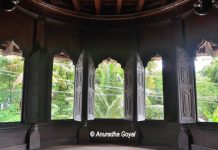 Wooden windows of the Padmanabhapuram palace